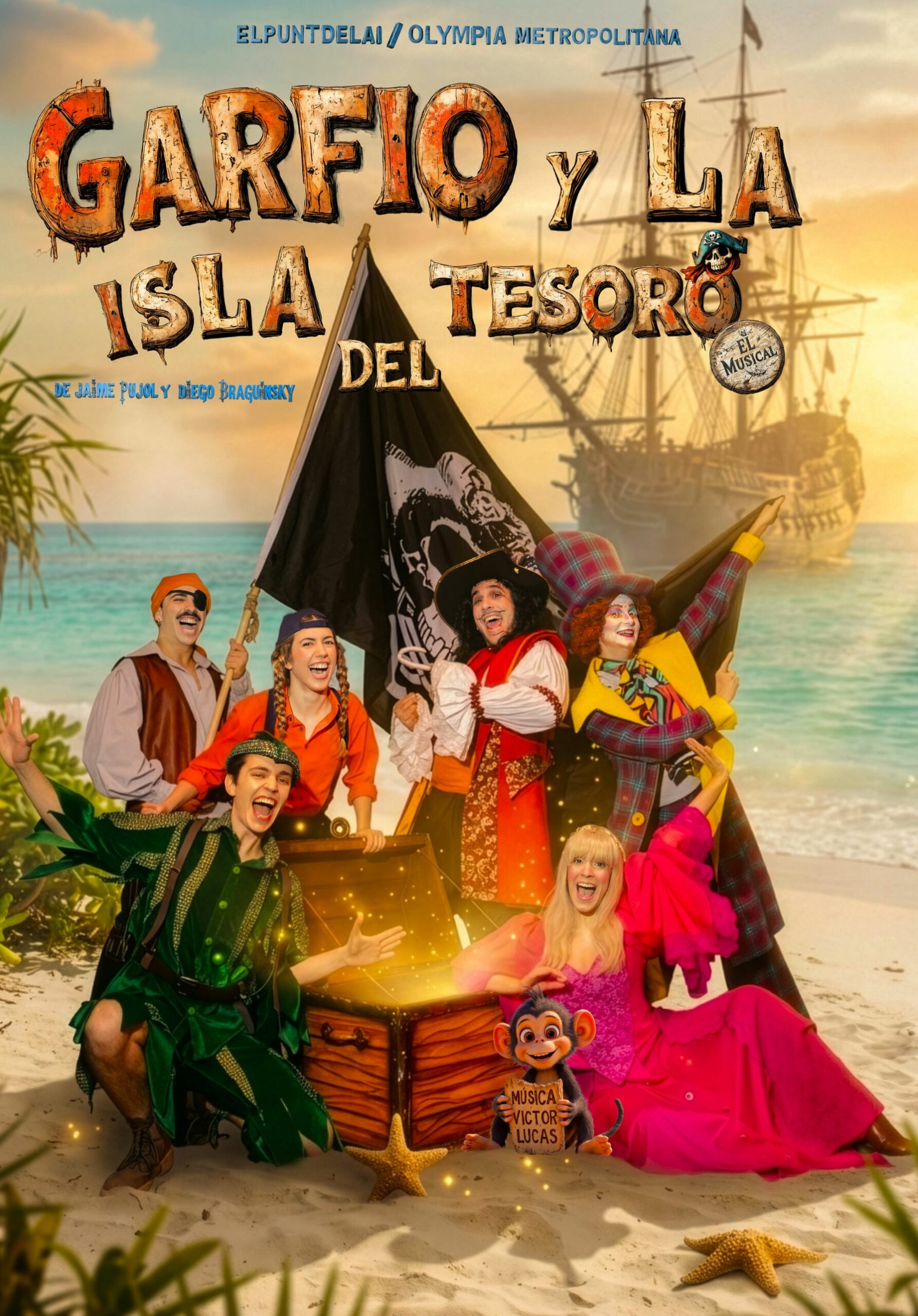 Garfio y La Isla Del Tesoro
